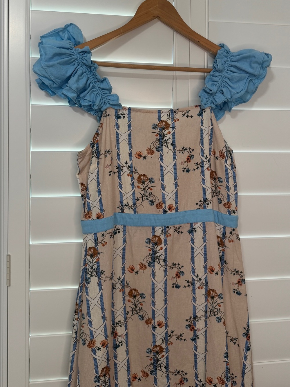 anna cate maris linen maxi